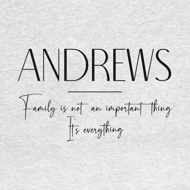Andrews Family, Andrews Name, Andrews Middle Name by Rashmicheal